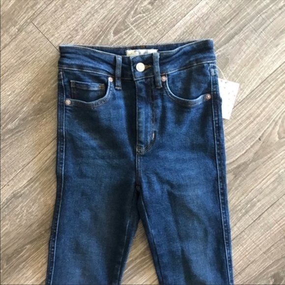 Free People Jeans High Rise Jeggings 24 - Picture 3 of 9